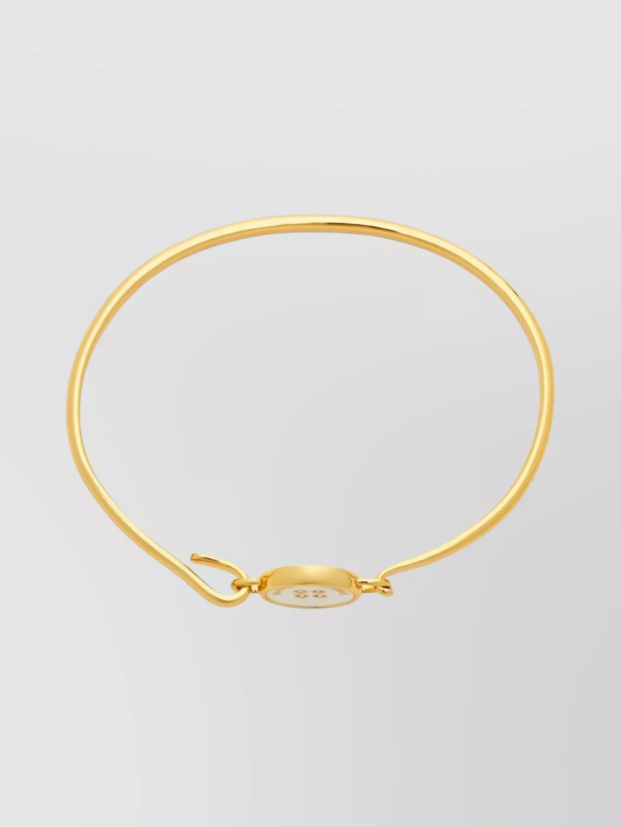 Marc Jacobs The Button Hinge Bracelet Accessories In Yellow