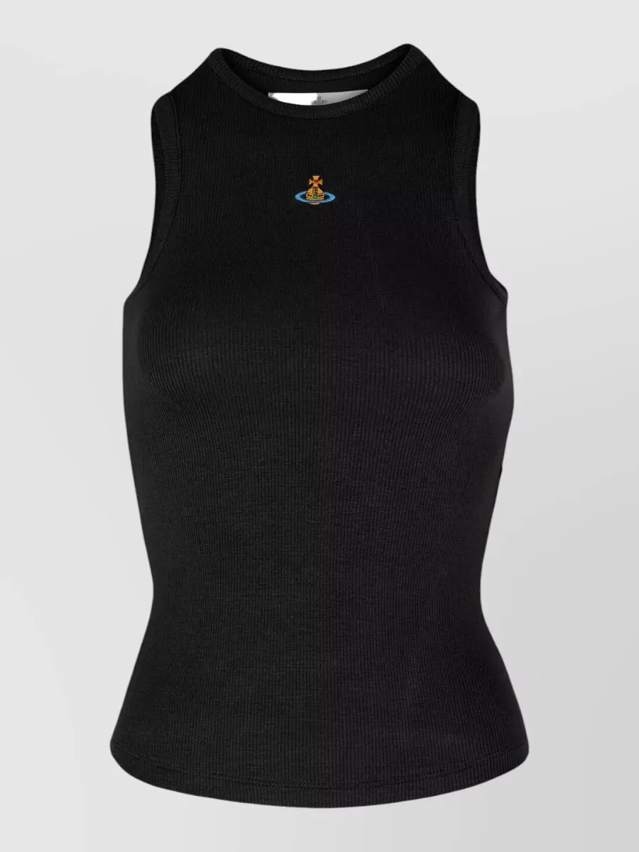 Vivienne Westwood ribbed sleeveless tank top