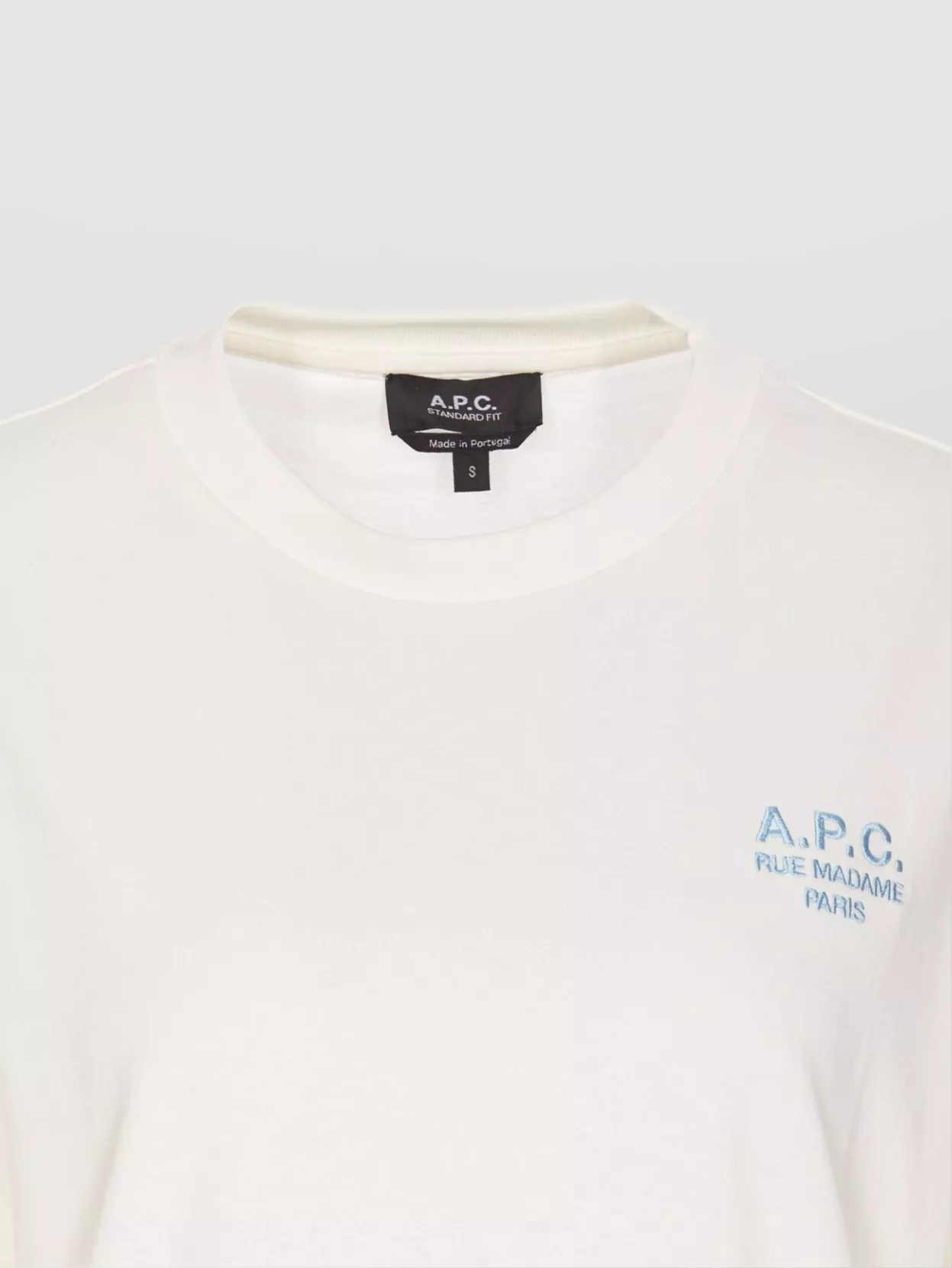 A.p.c. Crew Neck Regular Fit Short Sleeves T-Shirt
