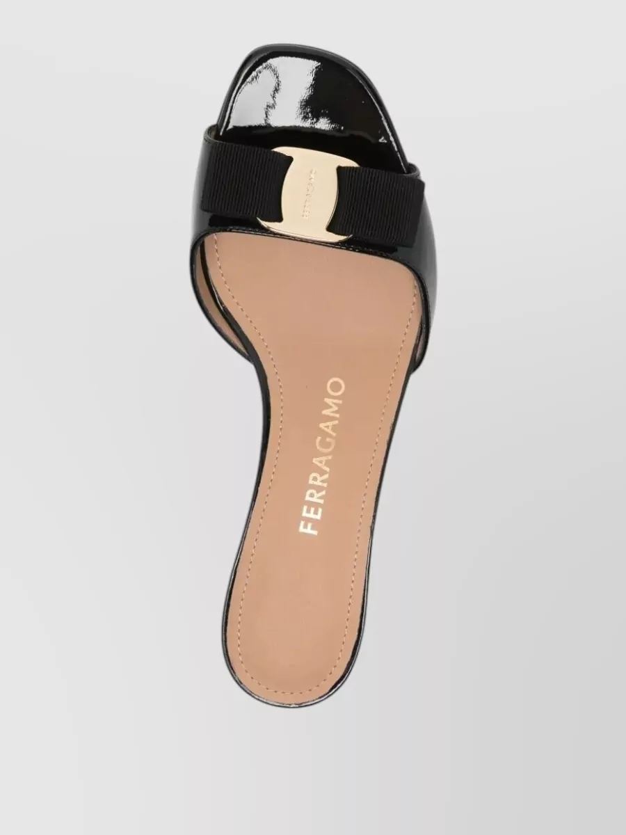 Ferragamo Leather Mules