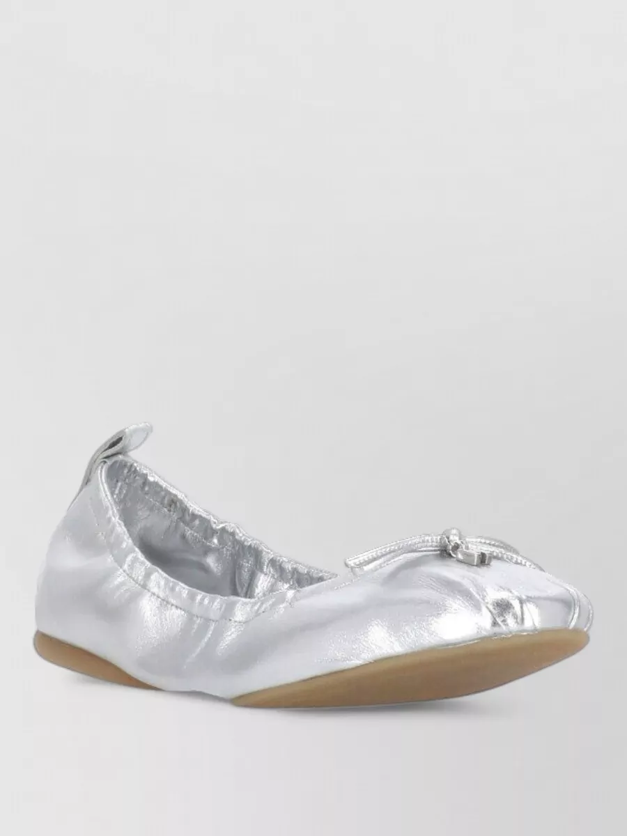 Hogan Leather Ballerina Shoes
