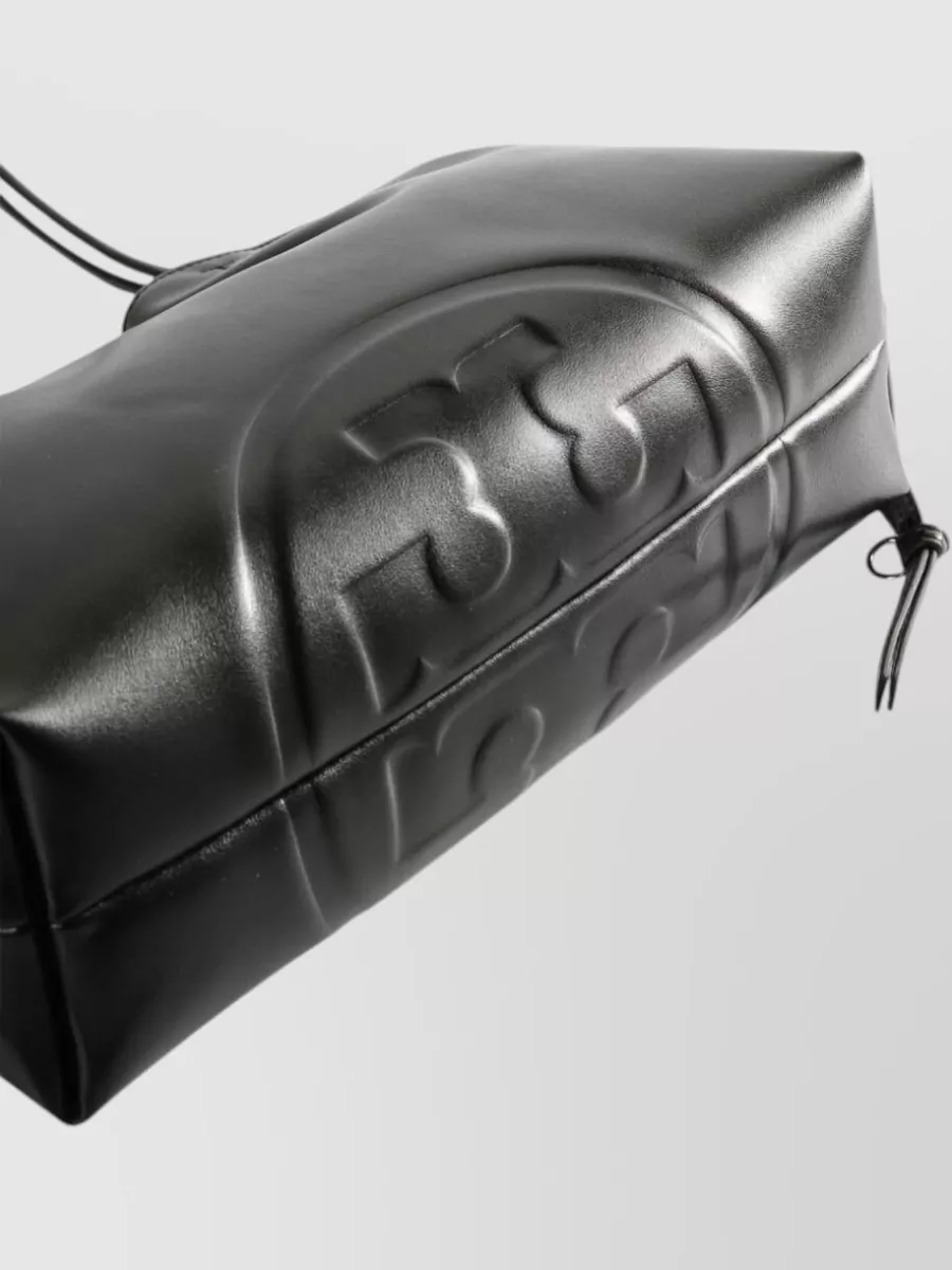 Tory Burch Ella Small Recycled Polyester Drawstring Tote Bag