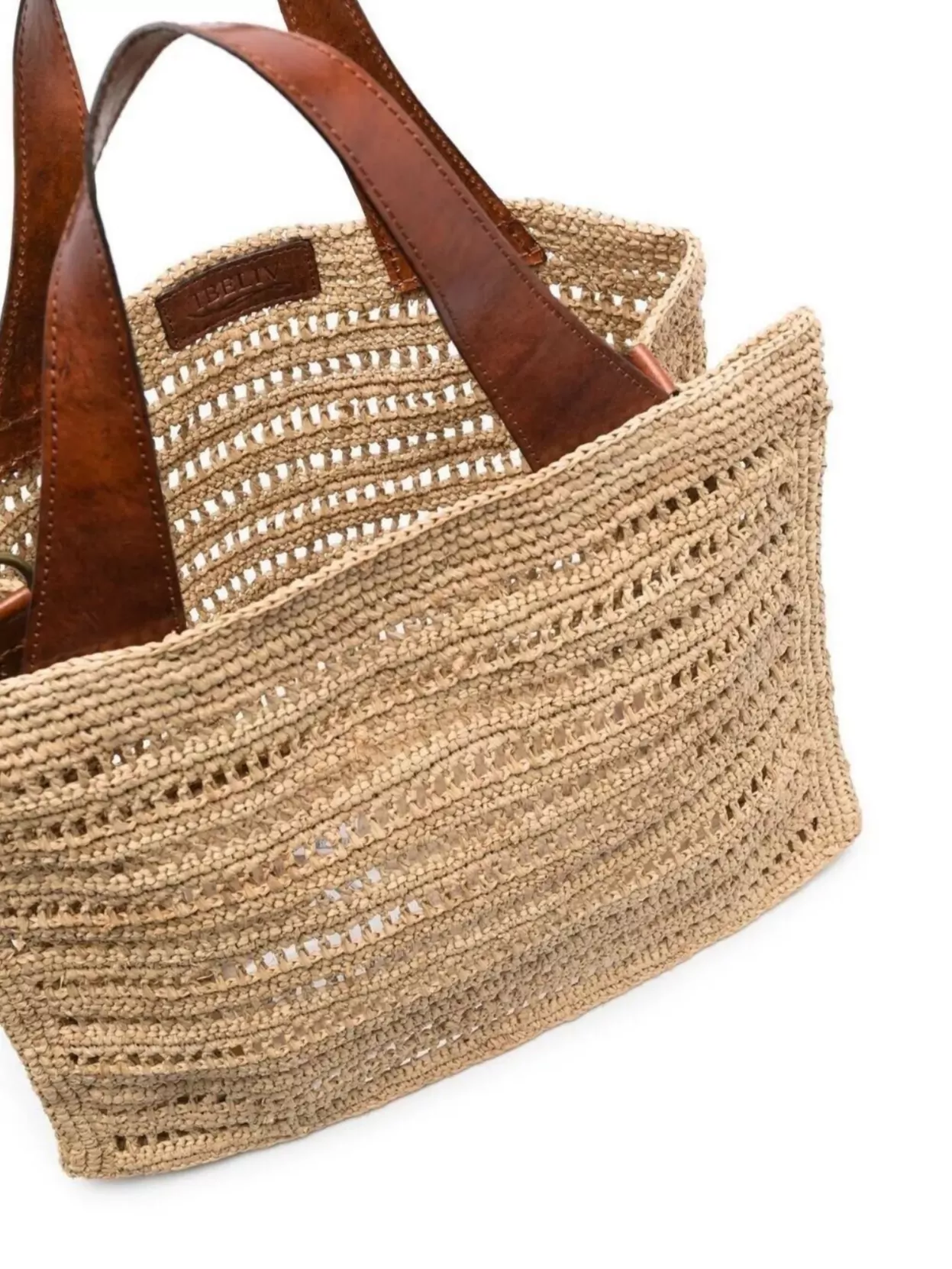 Ibeliv Dual Handle Open Weave Tote Bag