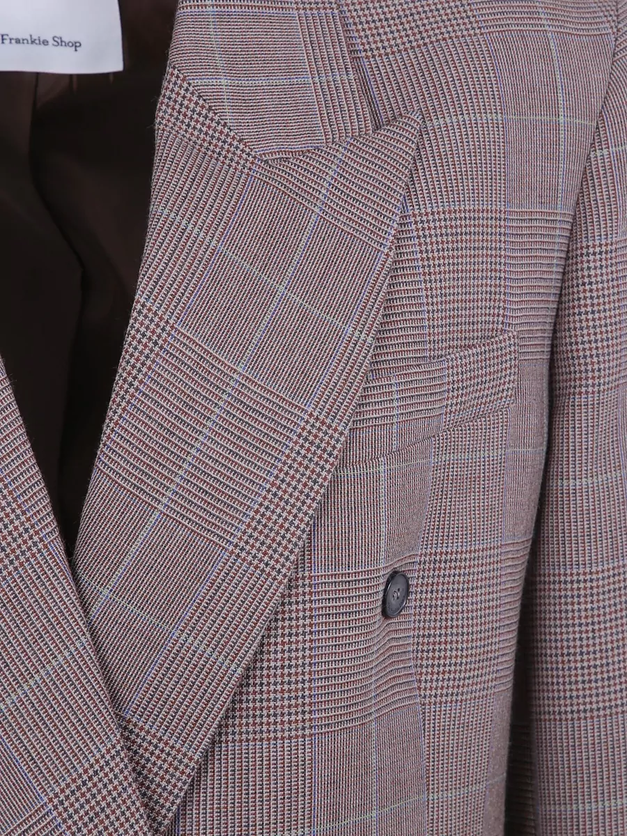 The Frankie Shop Virgin wool structured blazer