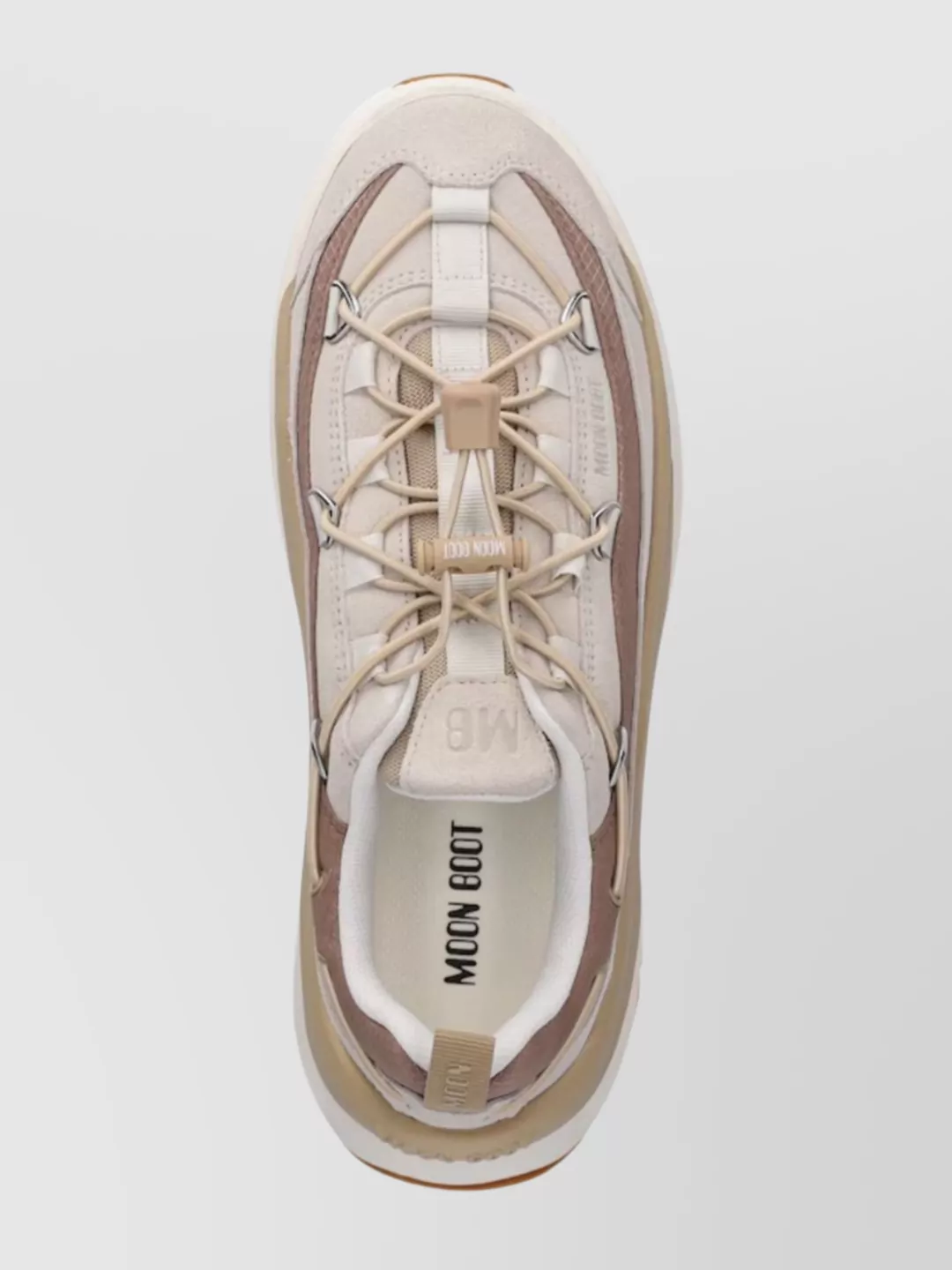 Moon Boot Logo Sneakers With Platform Sole And Pull-Tab