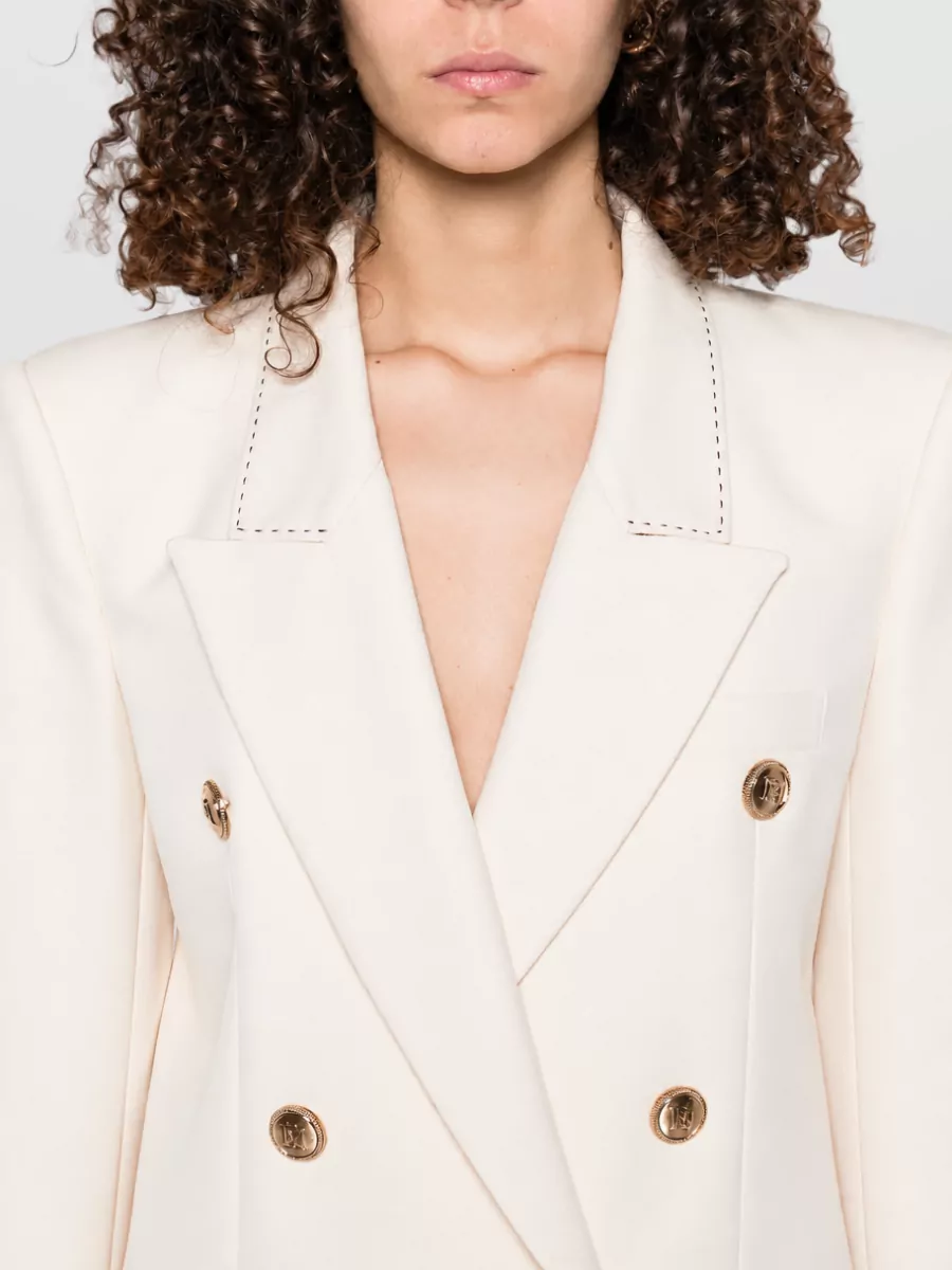 Elisabetta Franchi Single-Breasted Suit Jacket
