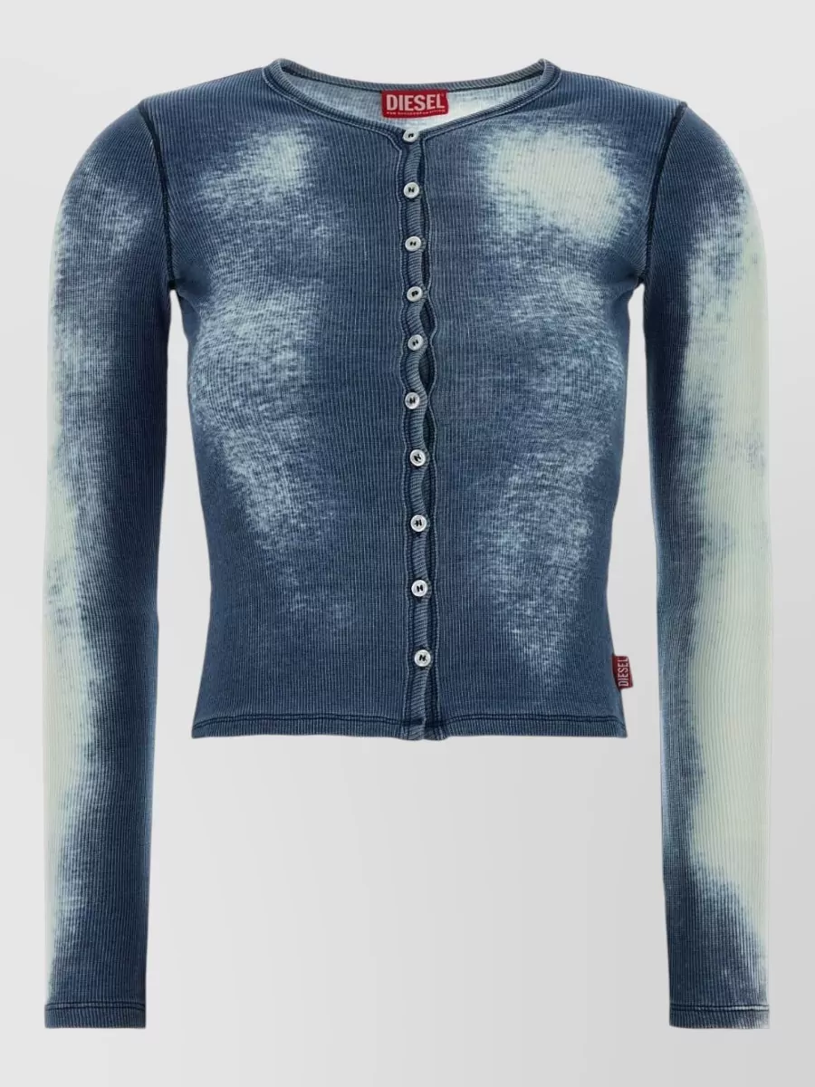 Diesel stretch cotton cardigan