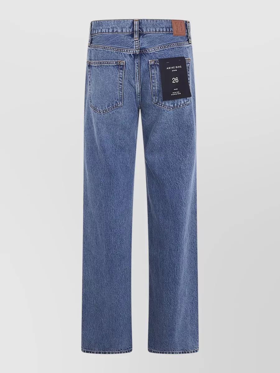 Anine Bing Denim Wide-Leg Jeans