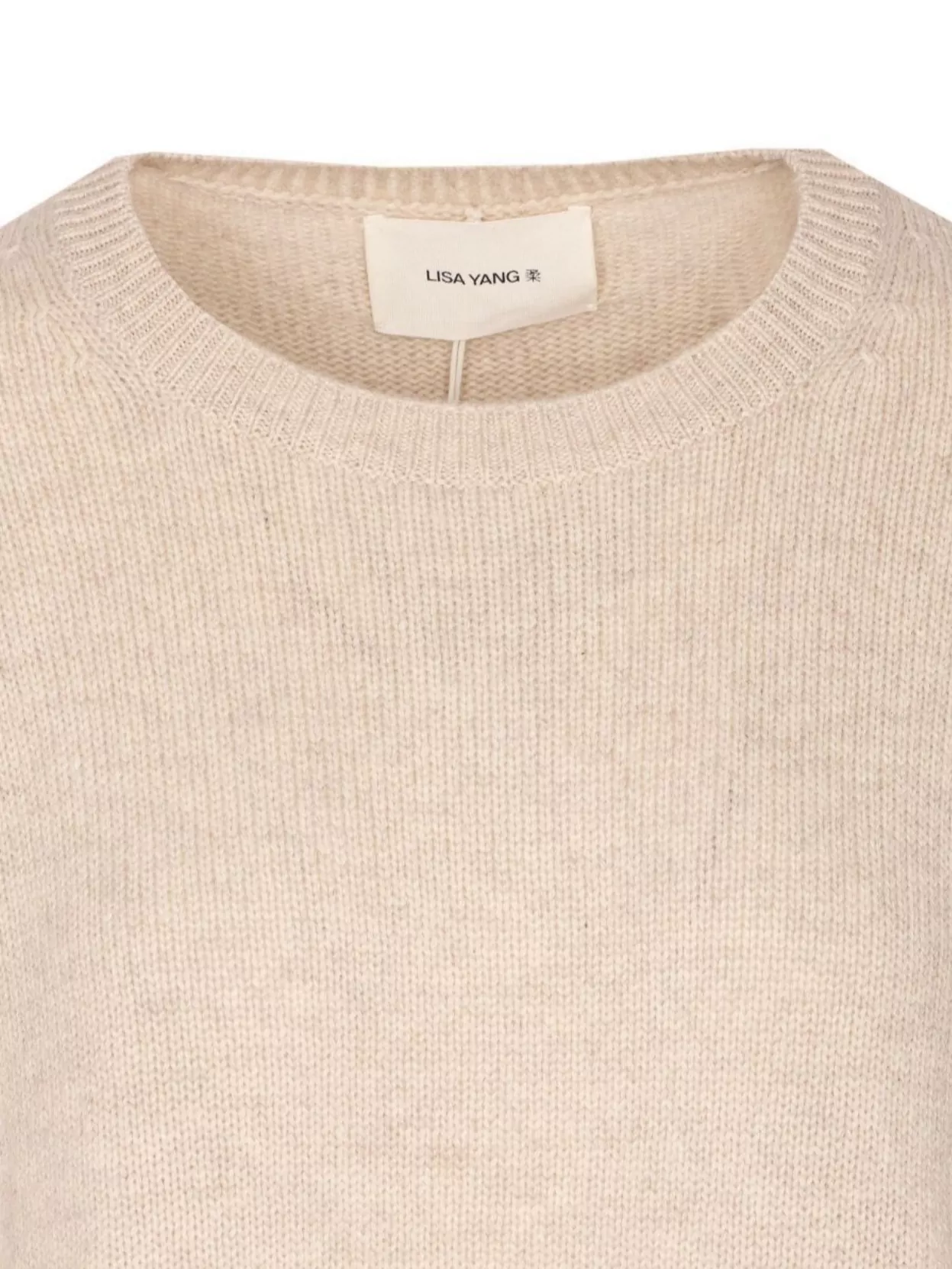 Lisa Yang Oversized Knitwear With Long Sleeves And Split