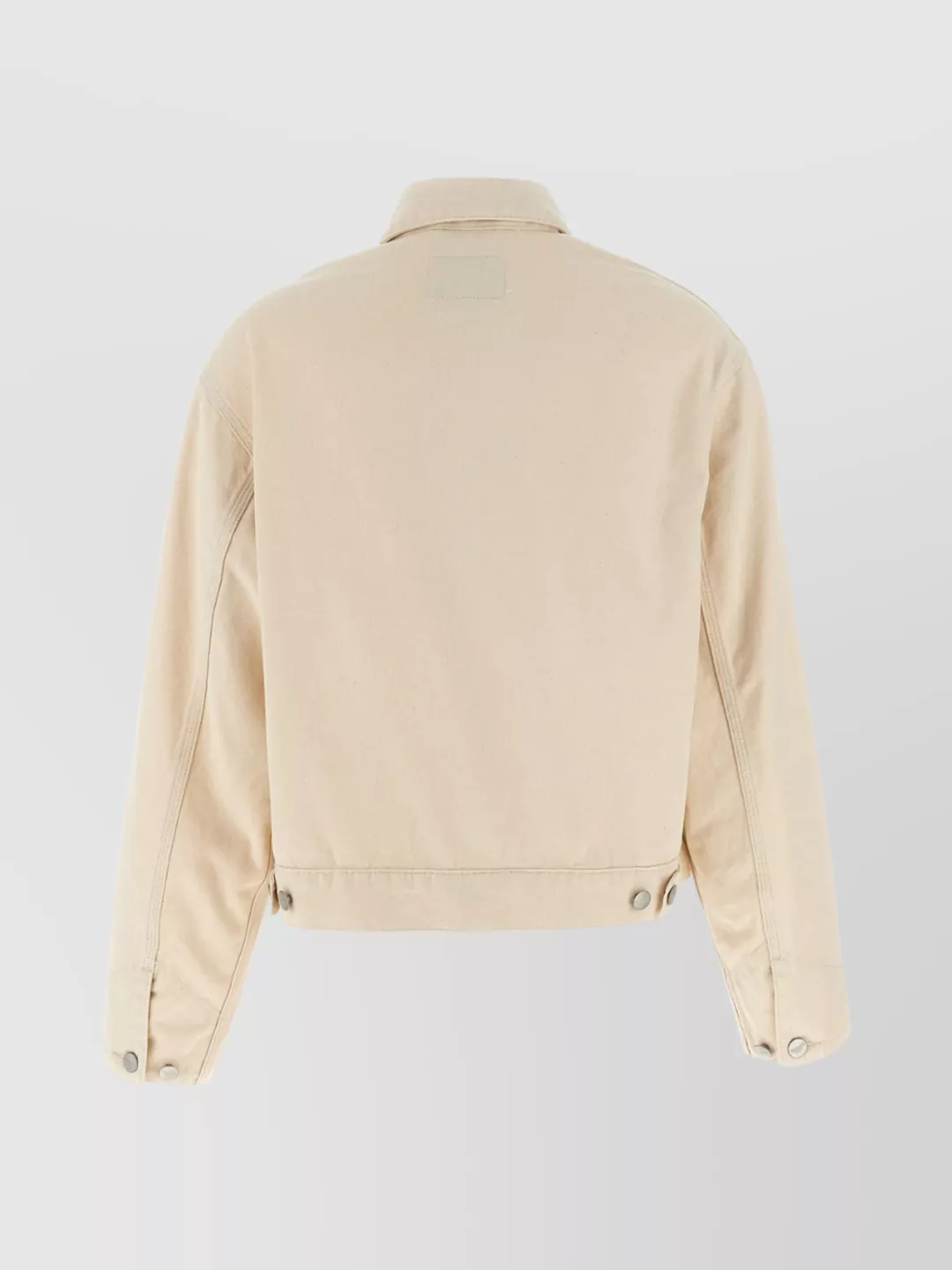 Carhartt Collared Long Sleeves Jacket With Front Pockets In Neutral