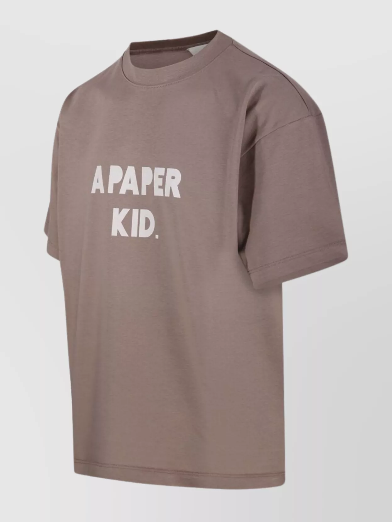A Paper Kid Unisex Graphic Print Crew Neck T-Shirt
