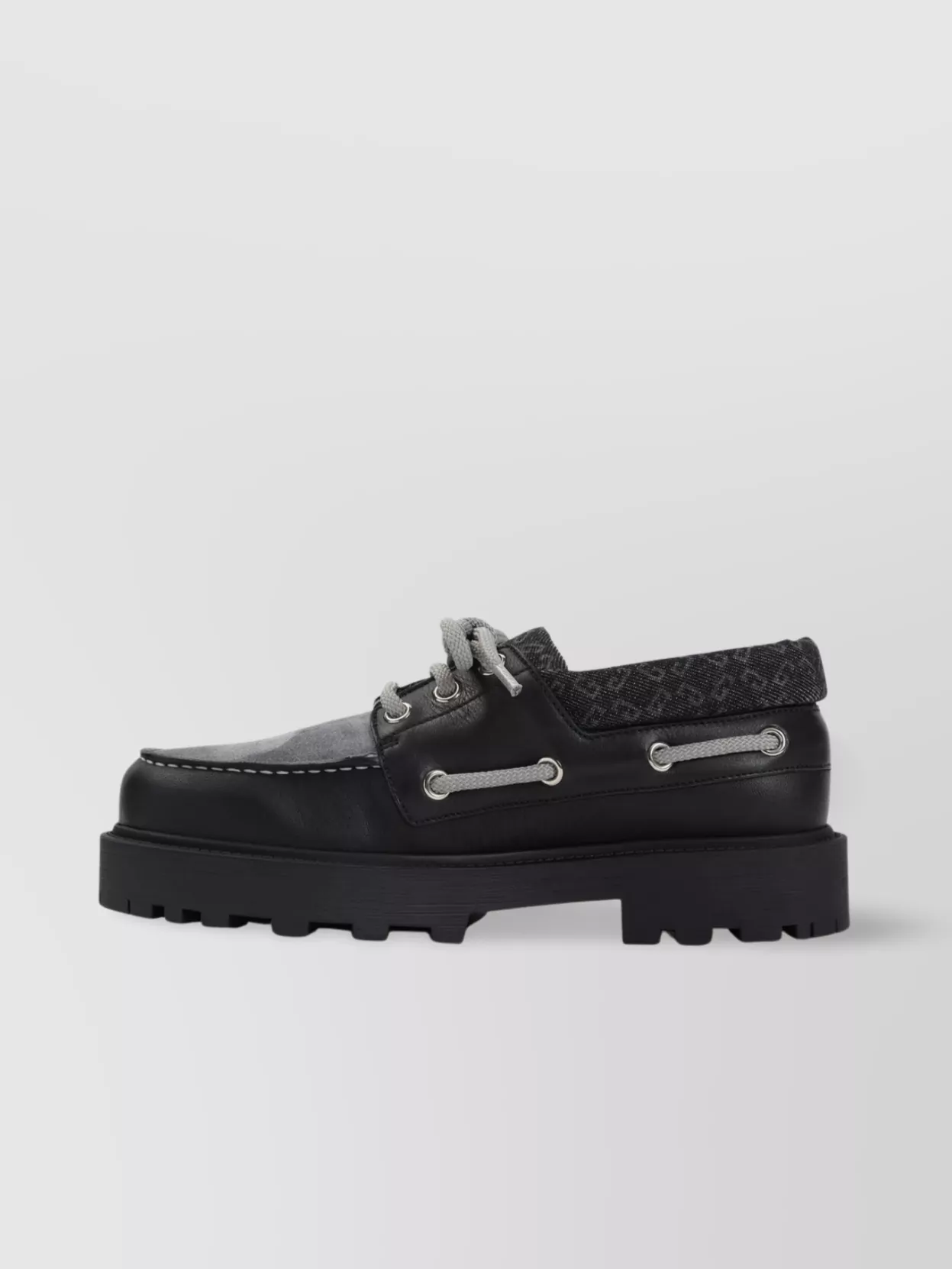 Givenchy Storm Boat Shoes Contrast Stitching