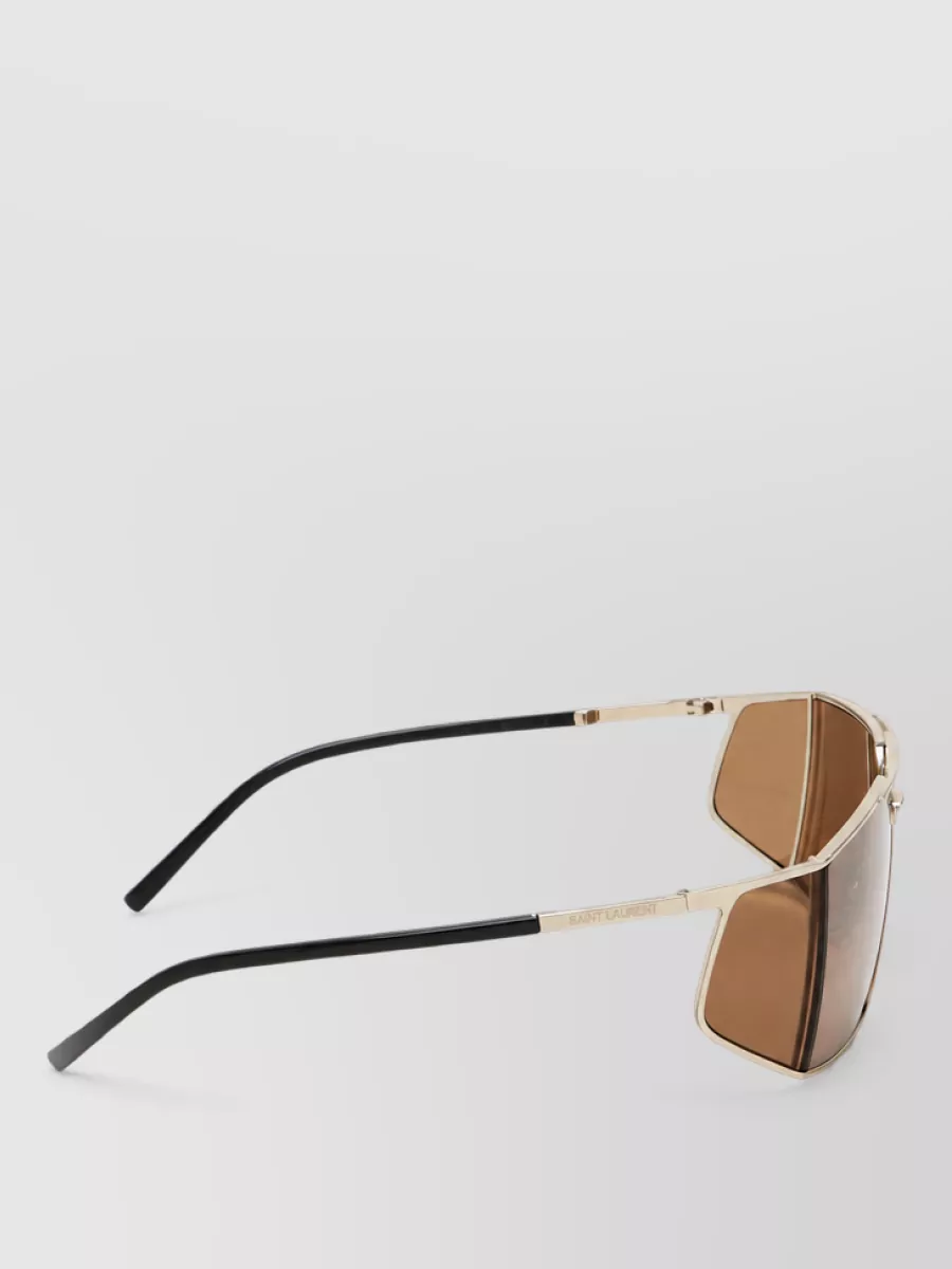 Saint Laurent Metal Aviator Sunglasses