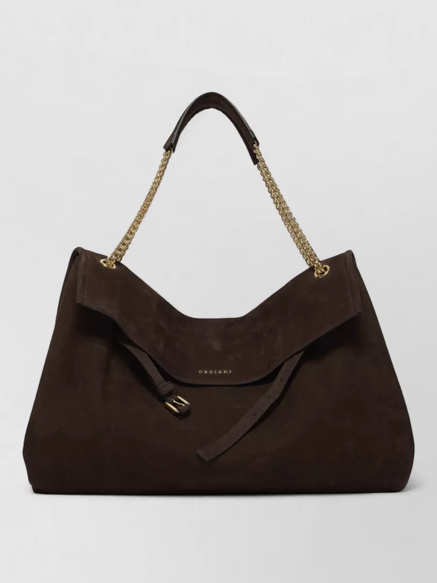 Orciani Venus Shoulder Bag Chain Strap Handle
