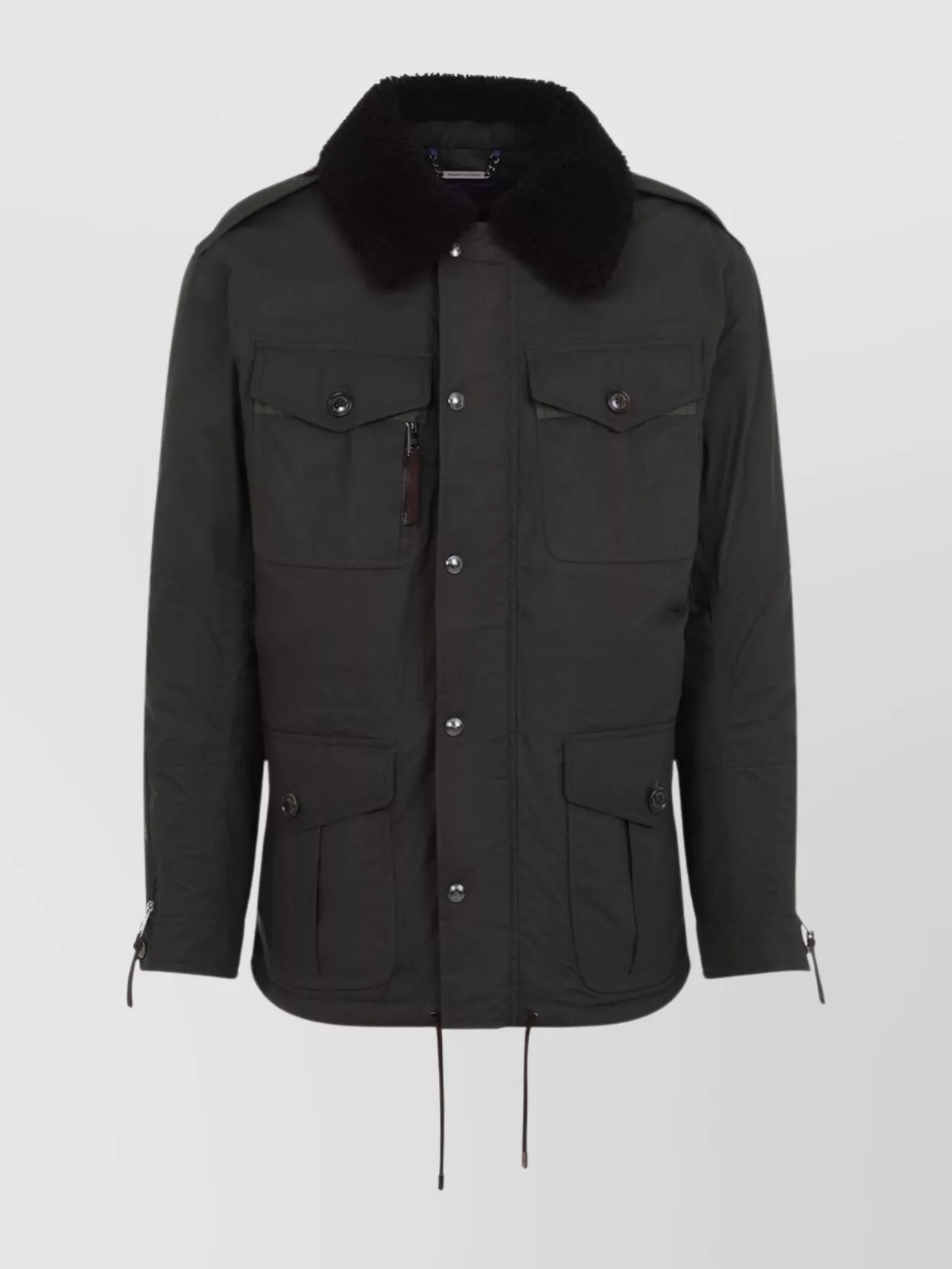 Ralph Lauren Purple Label Field Jacket Shearling Collar