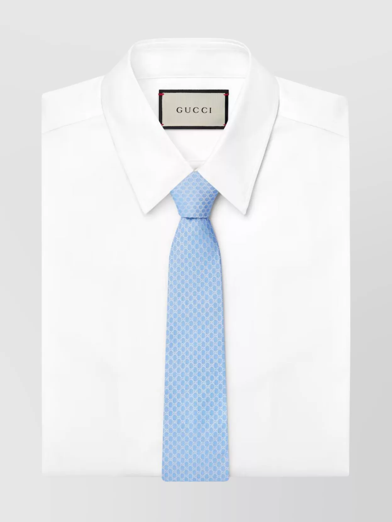 Gucci Silk Jacquard Tie Patterned Design
