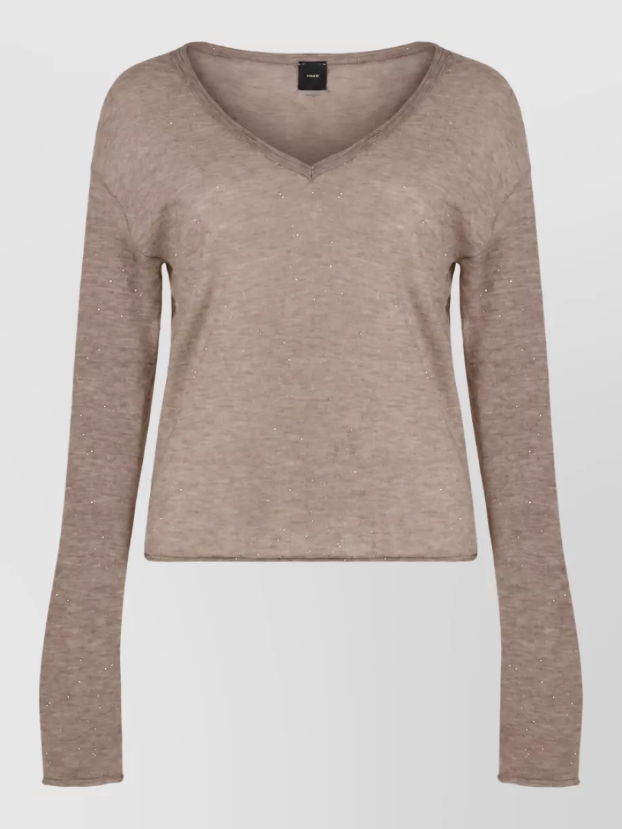Pinko Wool long-sleeve top