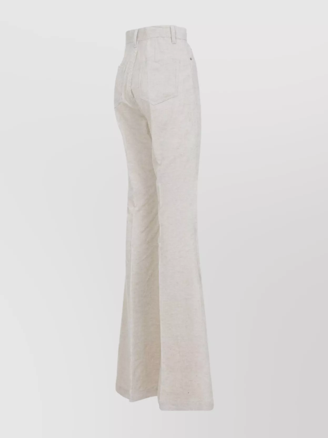 Rick Owens Bootcut Pants Flared Leg Design