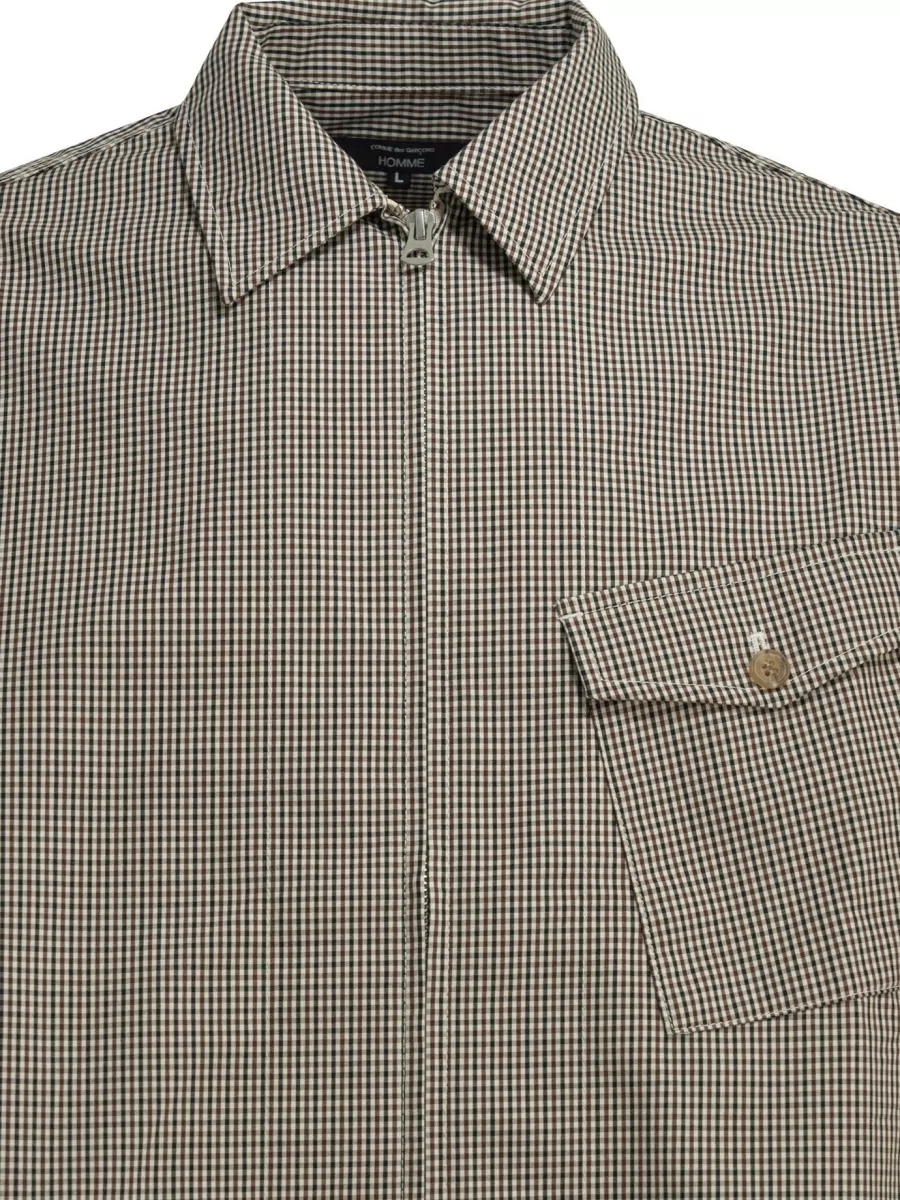 Comme Des Garçons Homme Checked overshirt