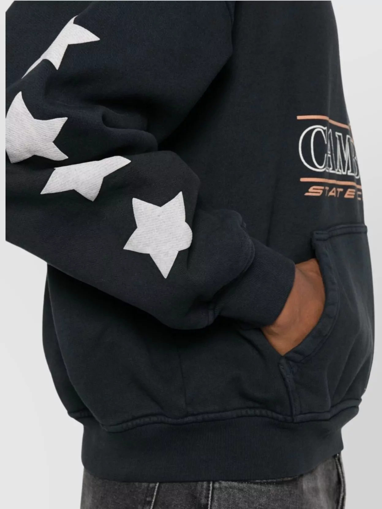 Rhude Crewneck Sweater With Front Graphic Print