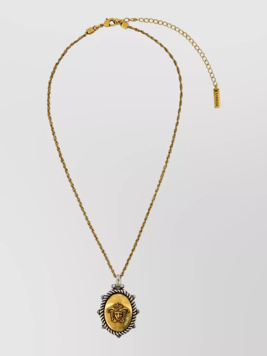 Versace metal necklace