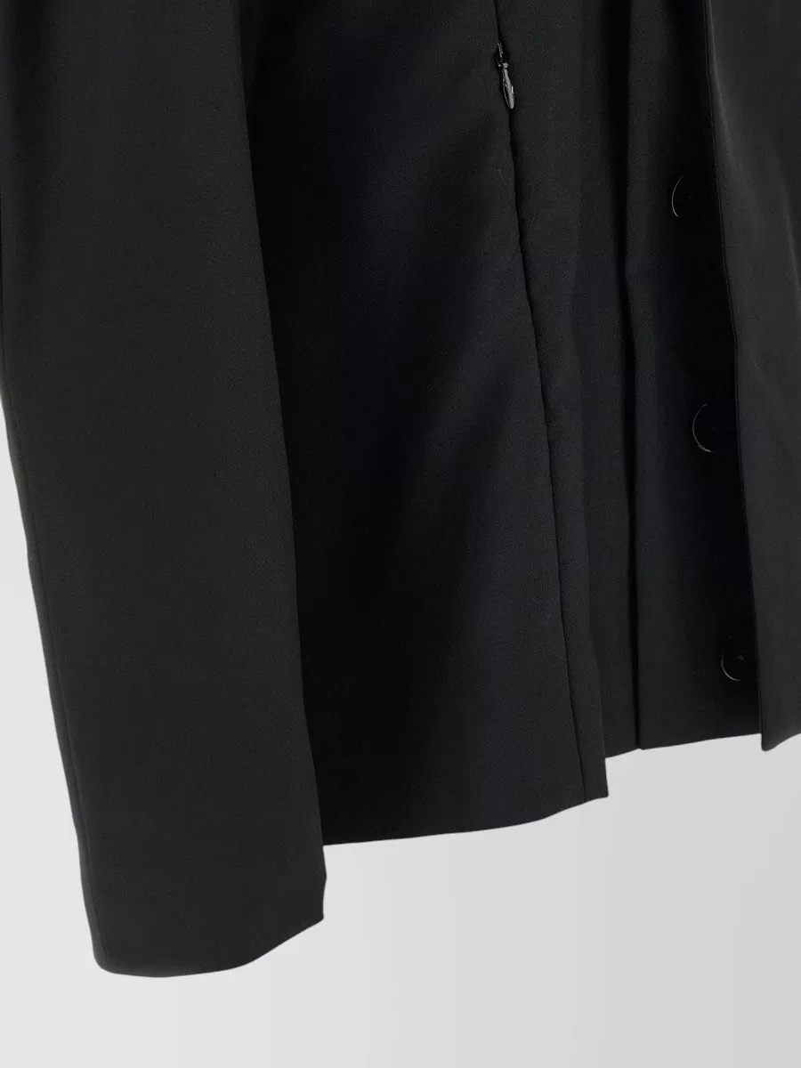Kiko Kostadinov Wool Mohair Single-Breasted Coat