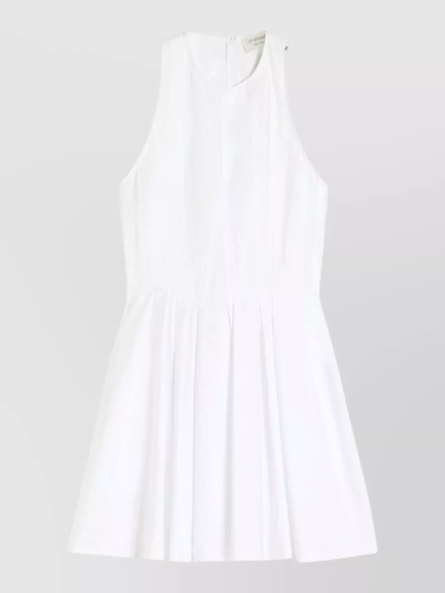 Sportmax Cotton sleeveless mini dress