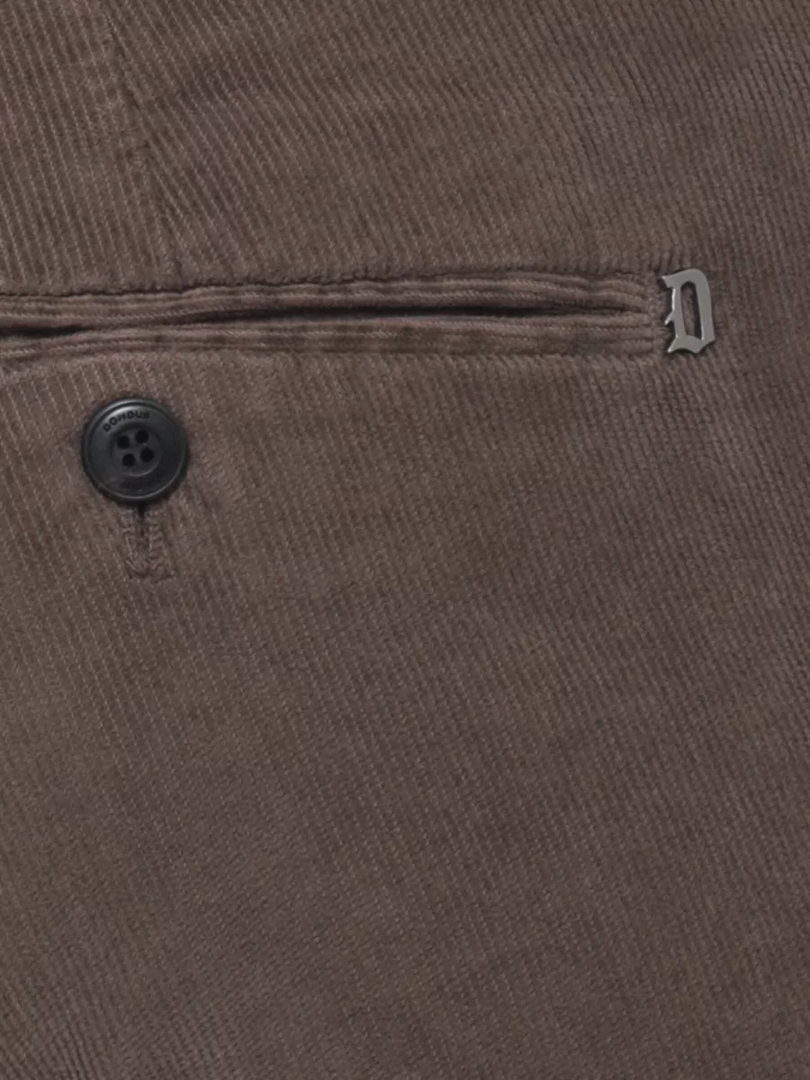Dondup Corduroy Straight-Leg Chinos