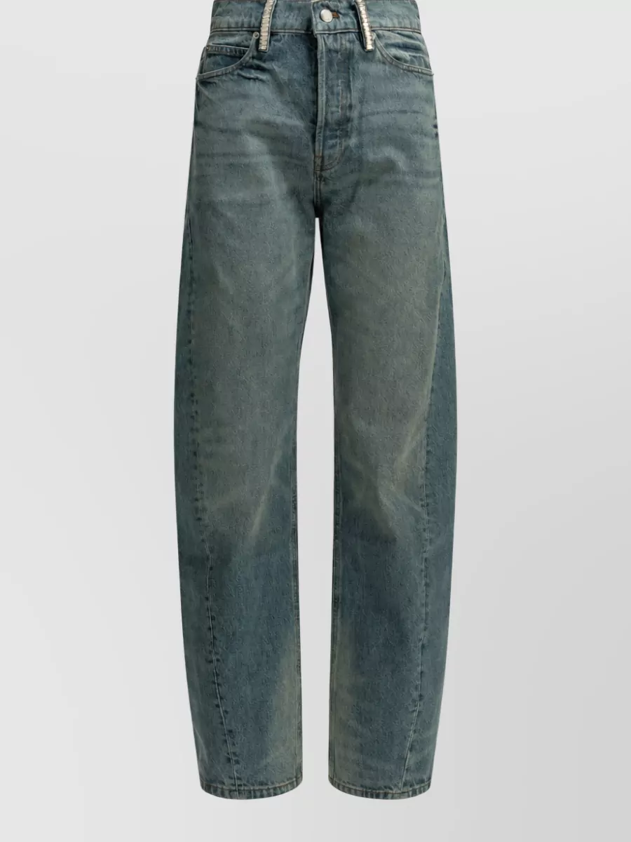 Alexander Wang wide-leg denim jeans