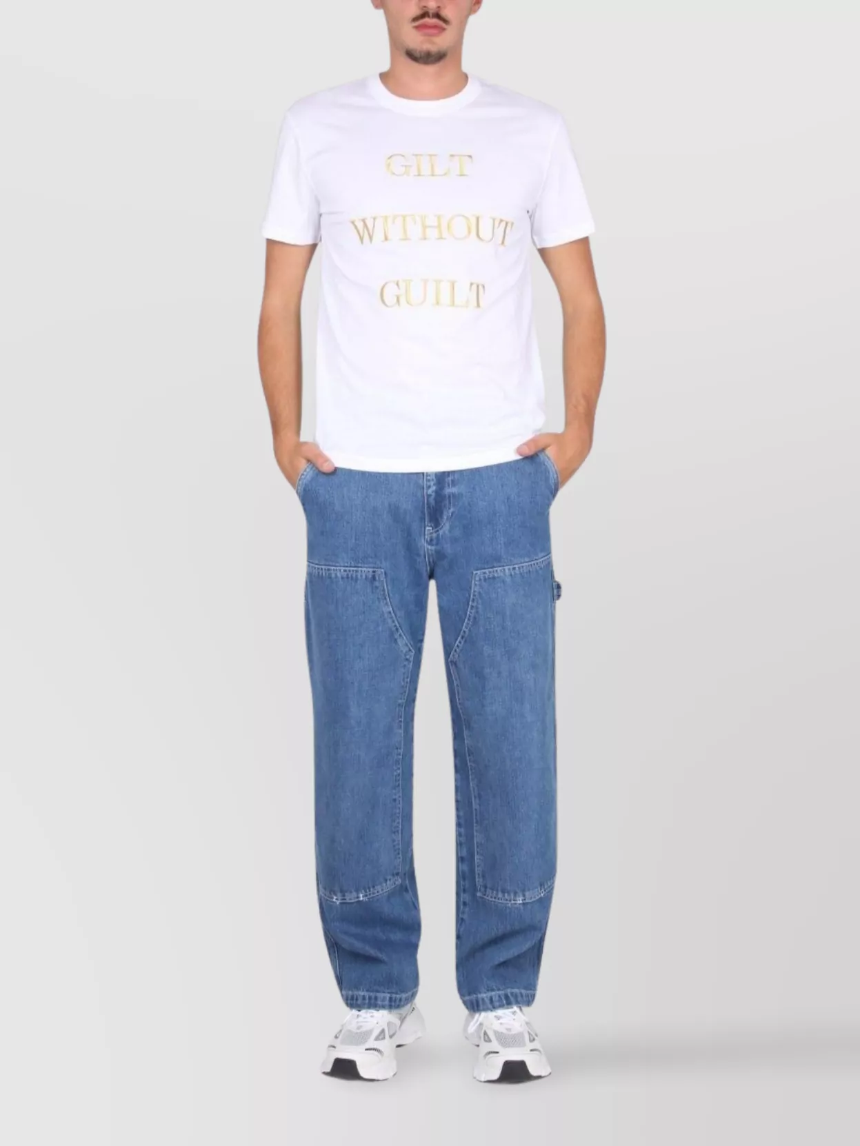 Moschino Logo print cotton t-shirt