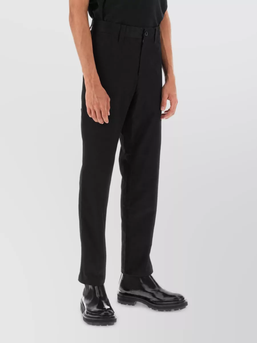 Burberry Cotton Straight-Leg Cargo Trousers