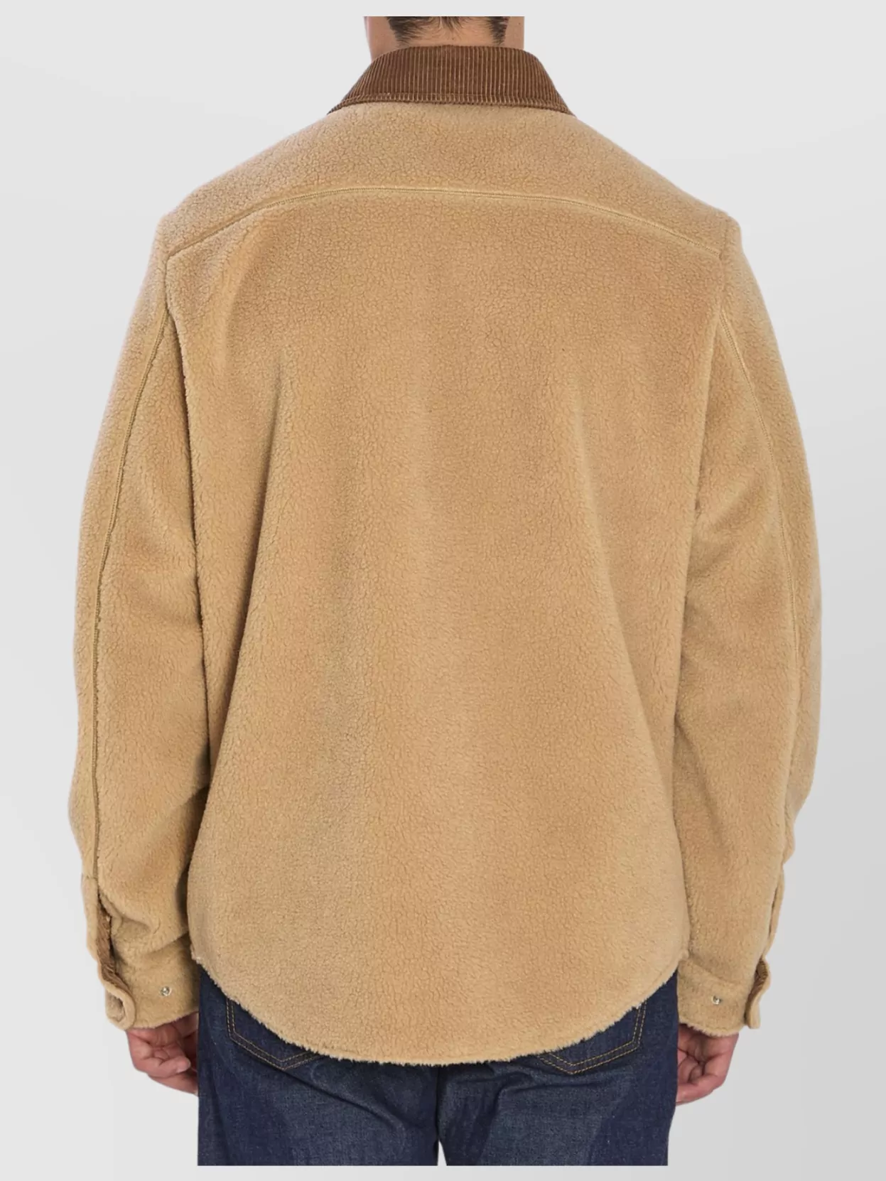 Moncler Teddy Style Overshirt Pockets