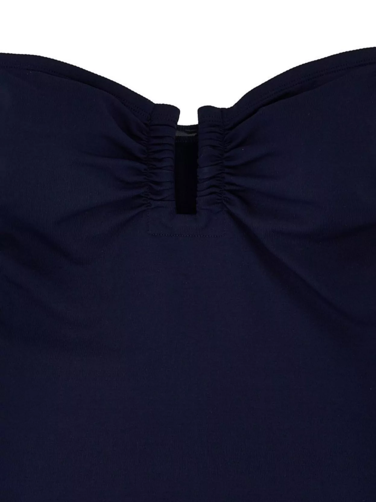 Eres 'Cassiopee' Strapless High-Cut Ruched One-Piece Swimsuit