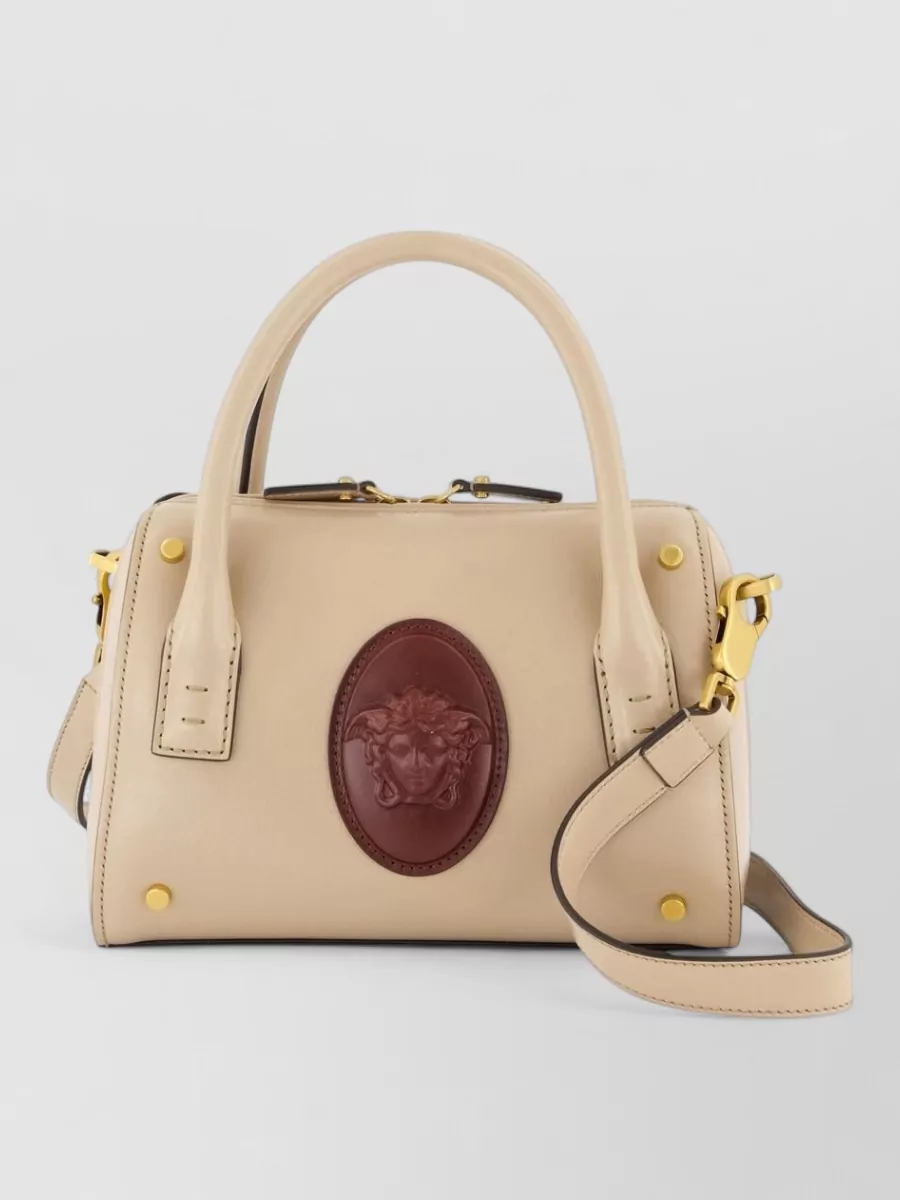Versace small leather crossbody bag