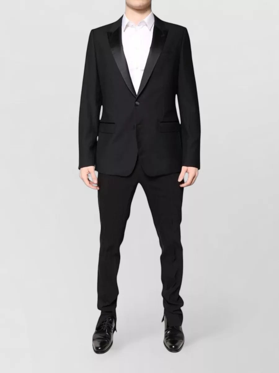 Dolce&Gabbana wool silk slim-fit single-breasted suit