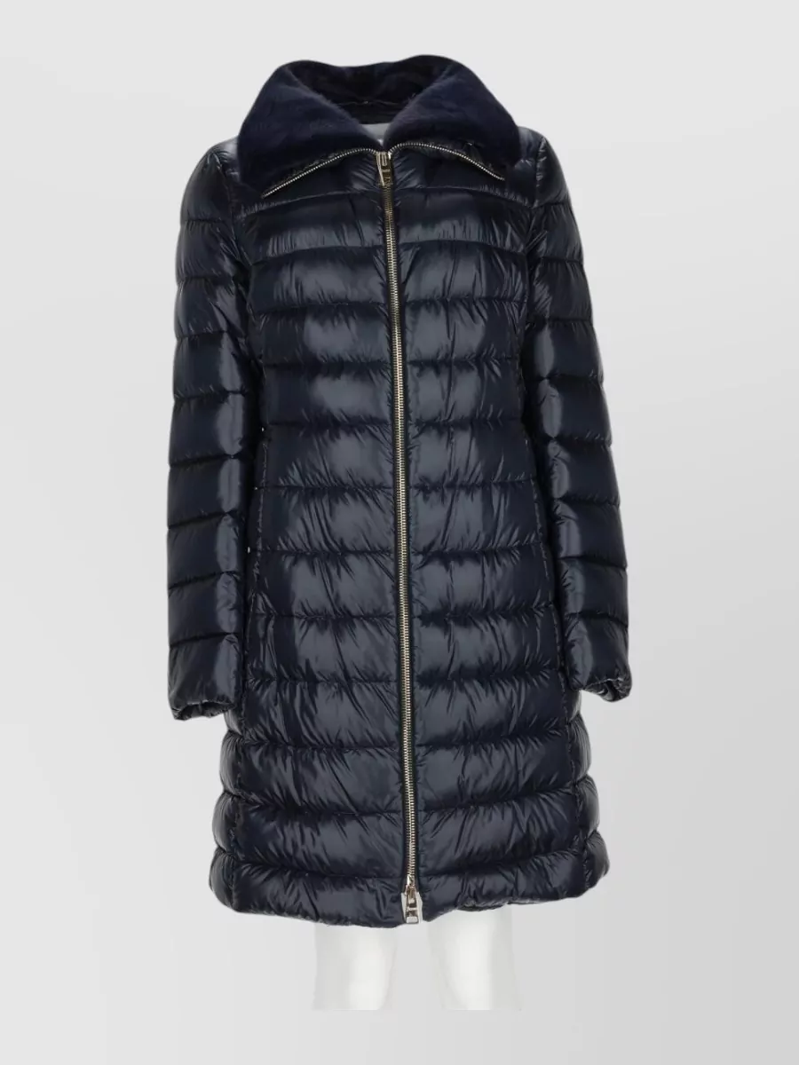 Herno quilted long puffer jacket