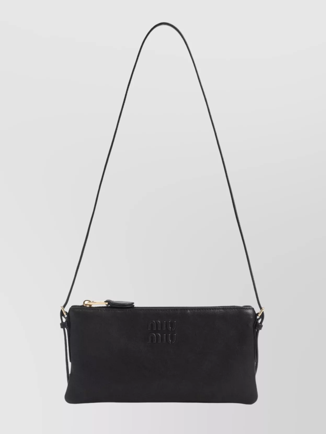 Miu Miu Adjustable Leather Handle Pouch