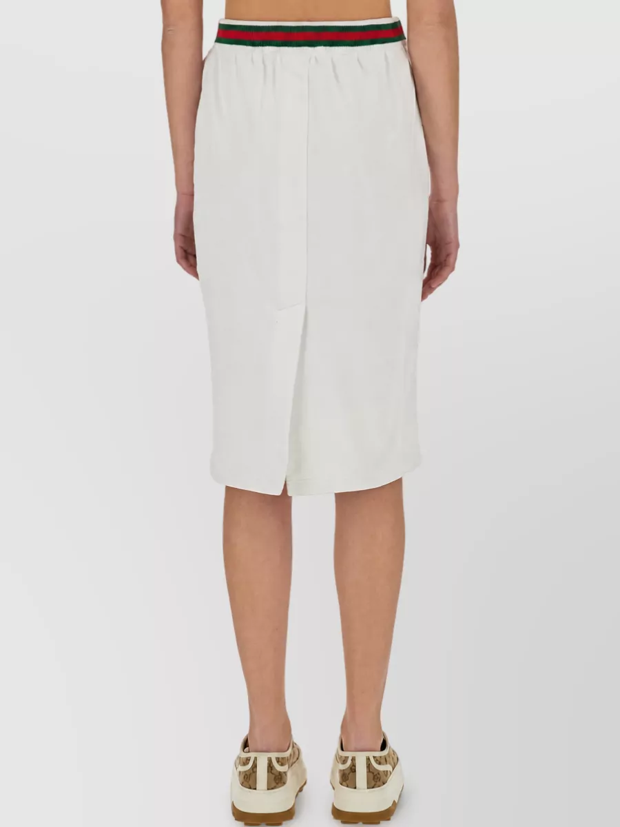 Gucci Cotton High-Rise Skirt