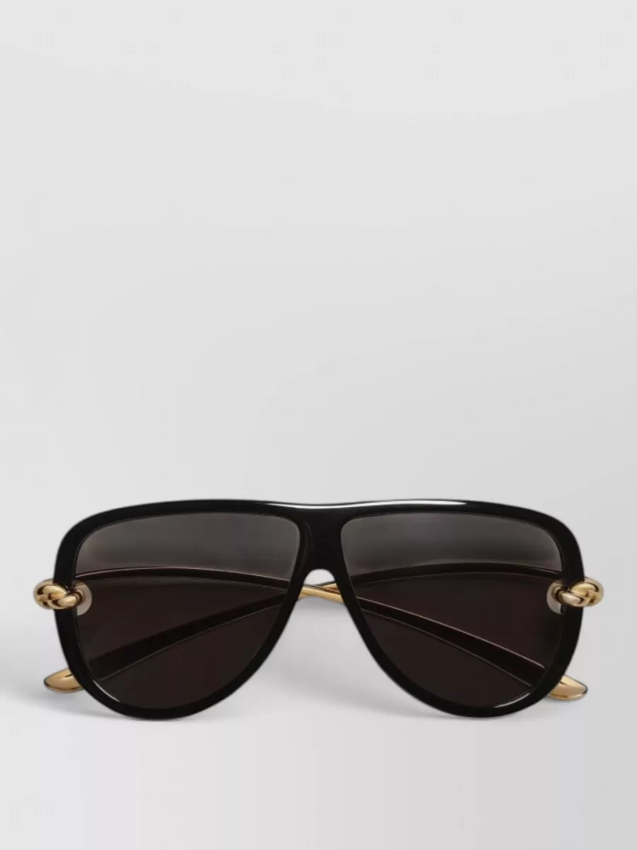 Bottega Veneta knot aviator sunglasses