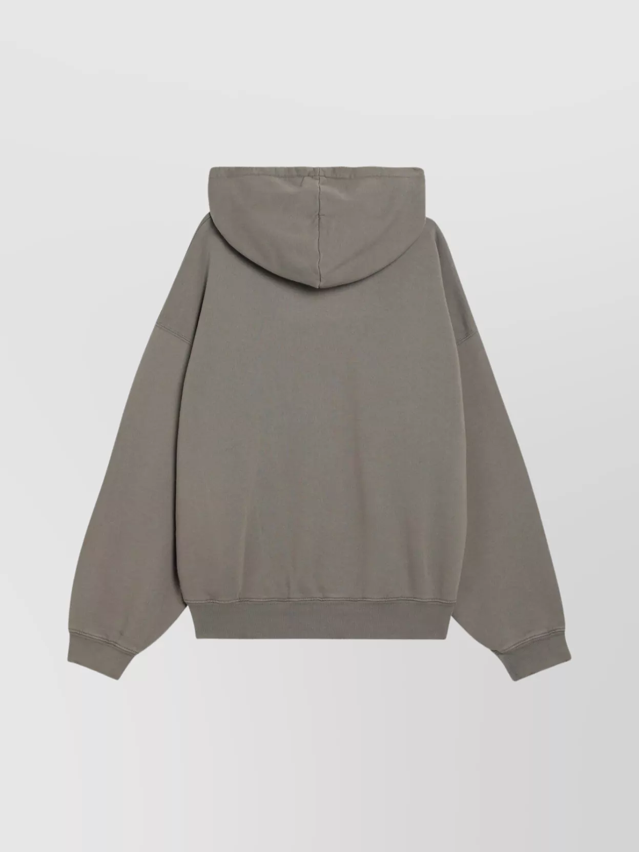 Anine Bing Hooded Sweatshirt Featuring Logo Print In Gray