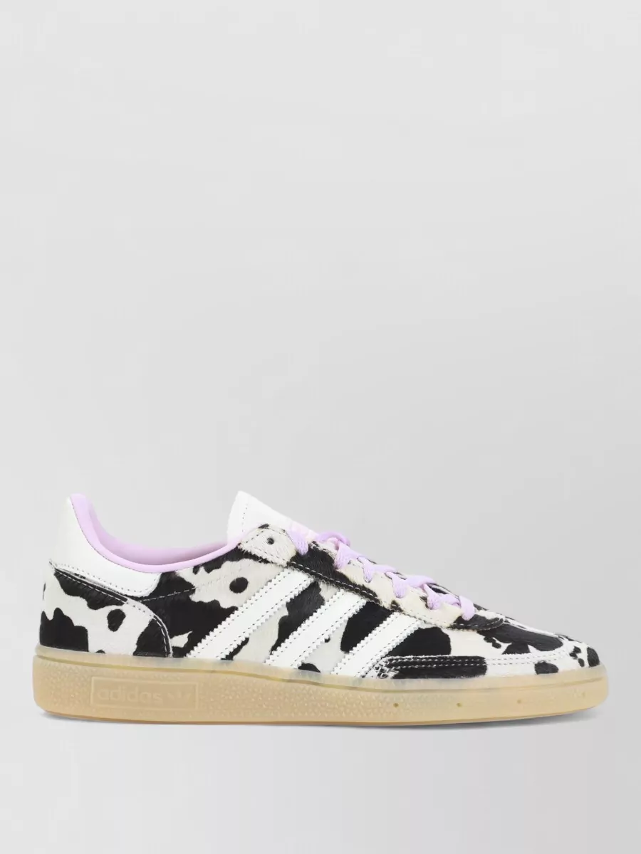 Adidas Calf Hair Leather Low-Top Sneakers