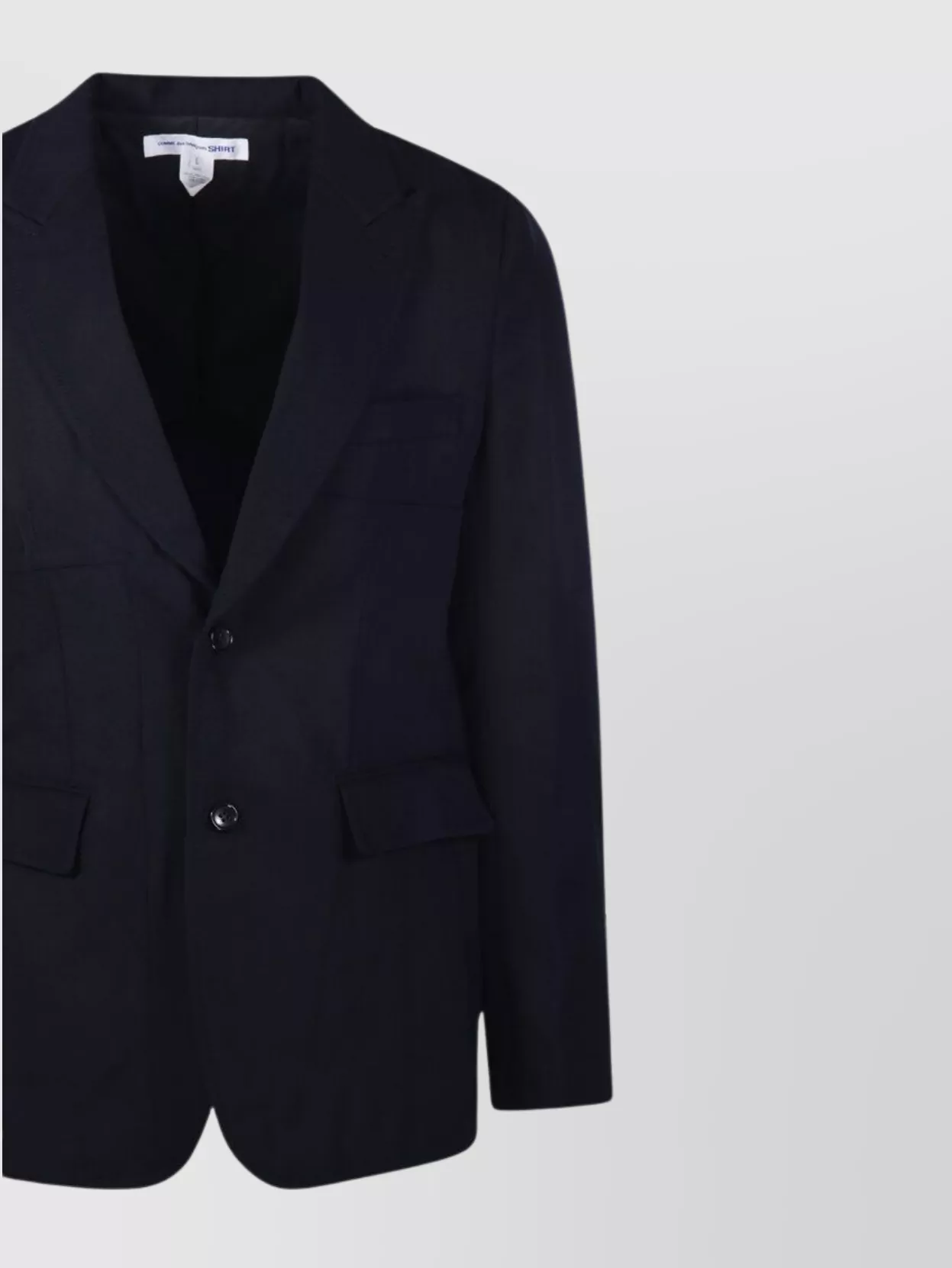 Comme Des Garçons Tailored Suit Jacket Button Cuffs