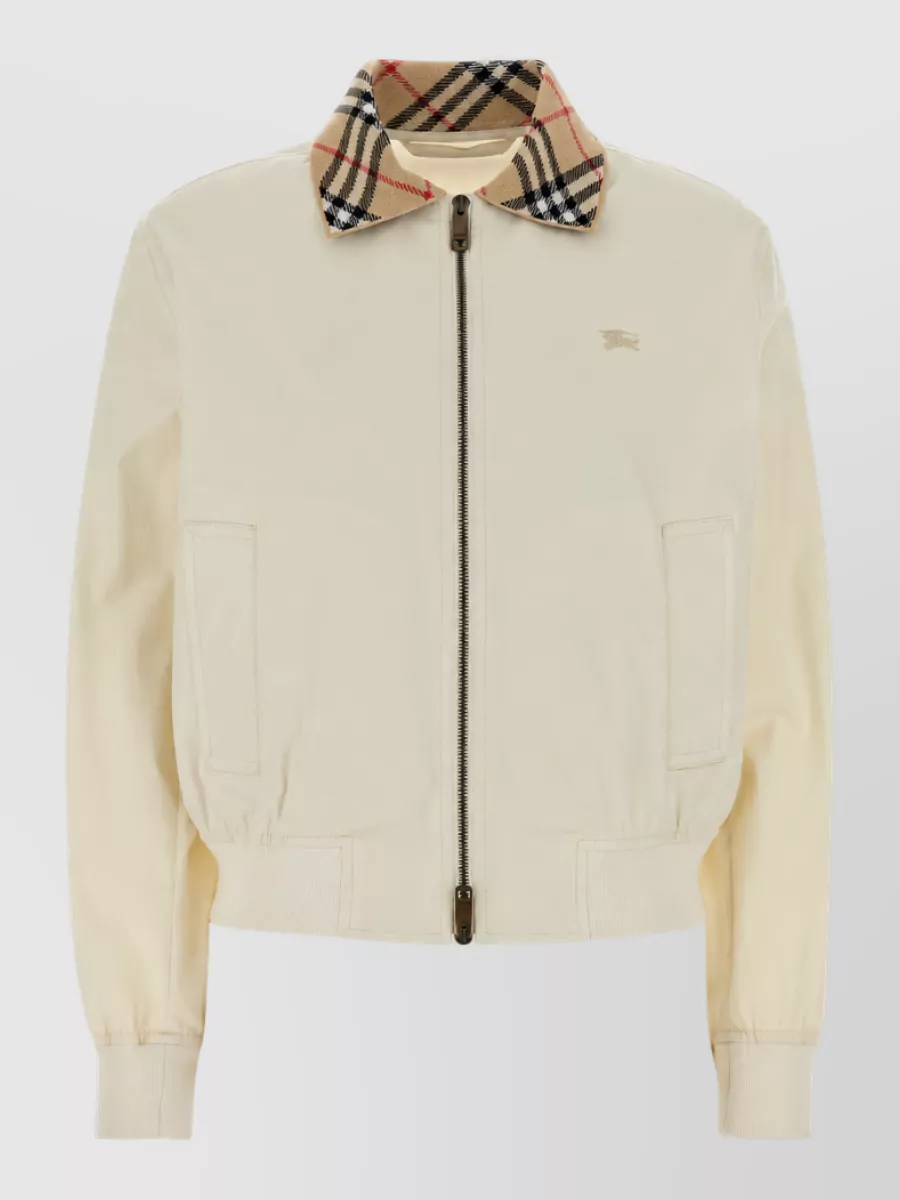 Burberry cotton single-breasted coat