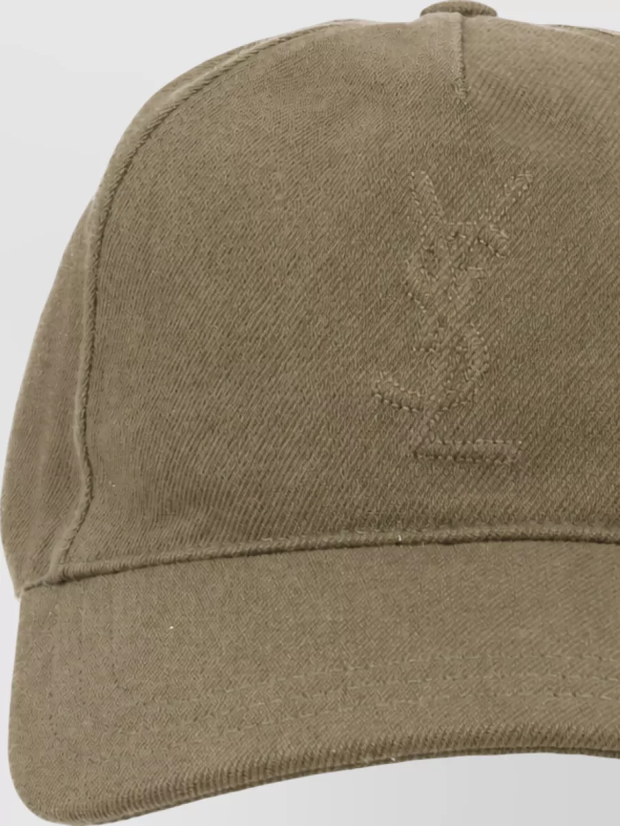 Saint Laurent cotton baseball cap