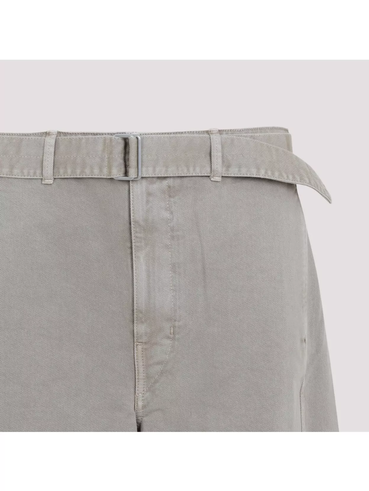 Lemaire Relaxed-fit Shorts With Belted Waist