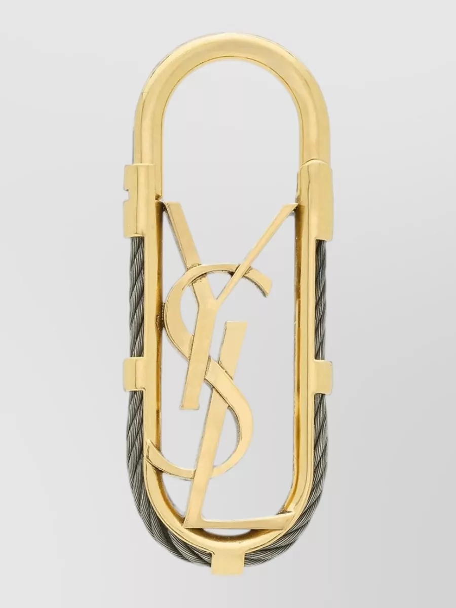 Saint Laurent Cable key ring