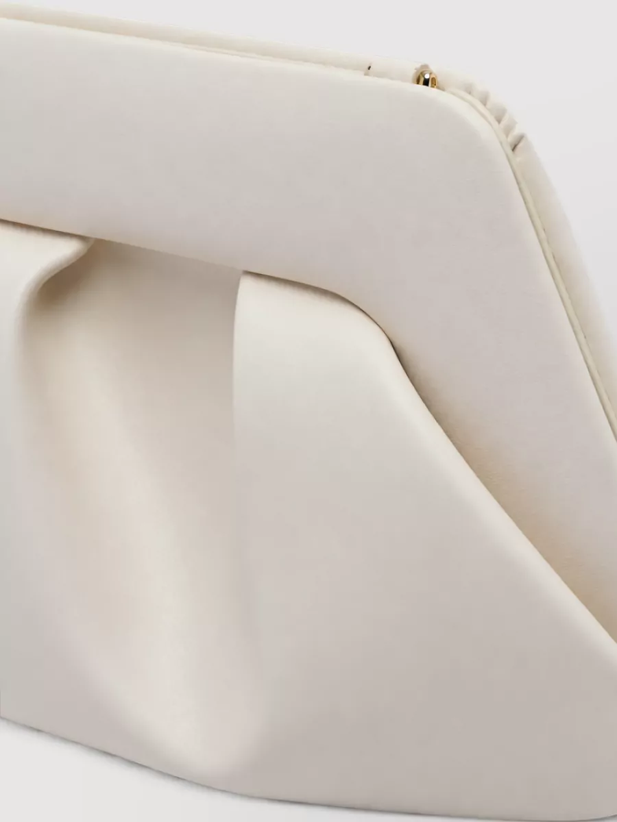Themoiré Bios Pleated Clutch Bag