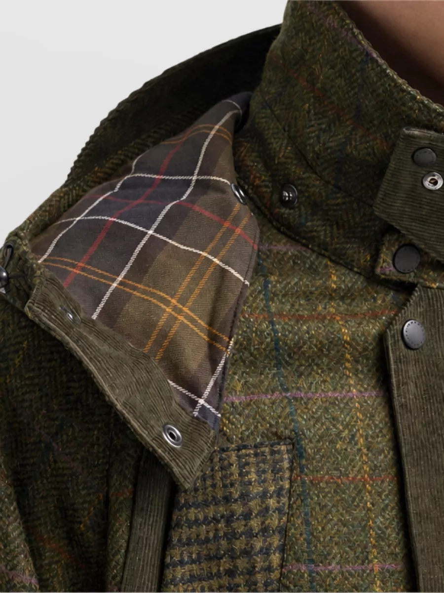 Barbour Wool Padded Coat