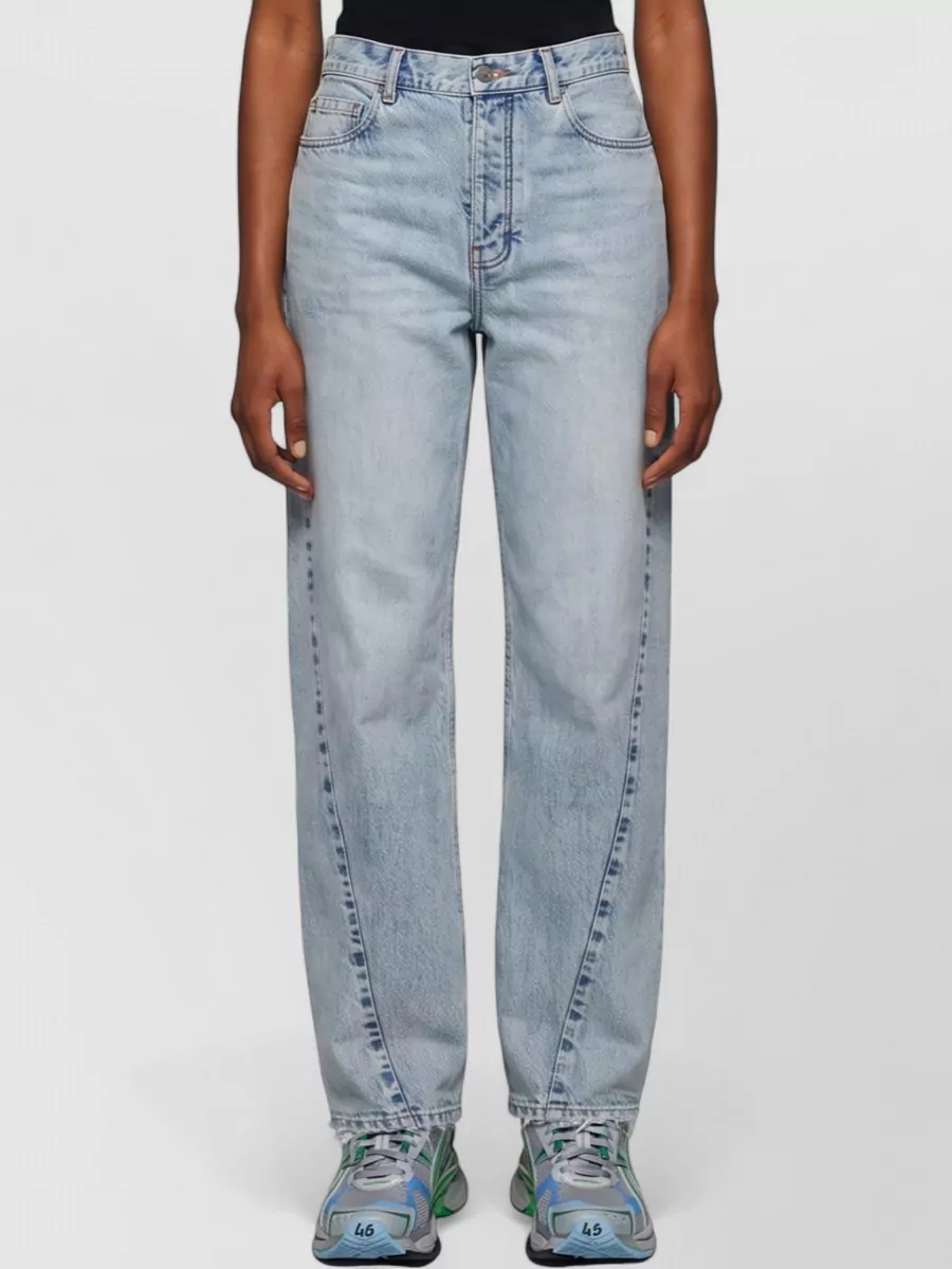 Balenciaga mid-rise straight-leg jeans