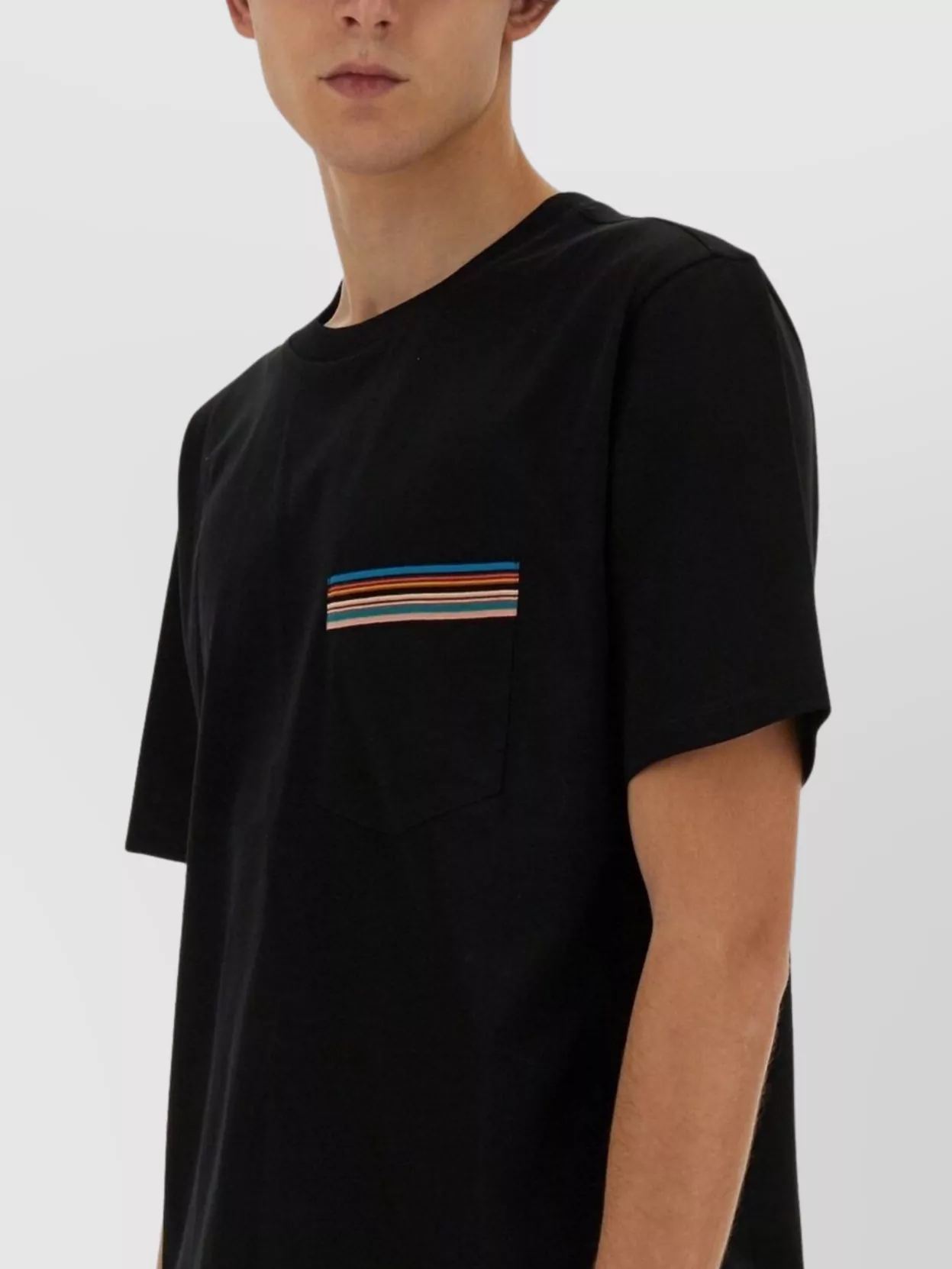 Paul Smith Striped Detail Pocket T-Shirt